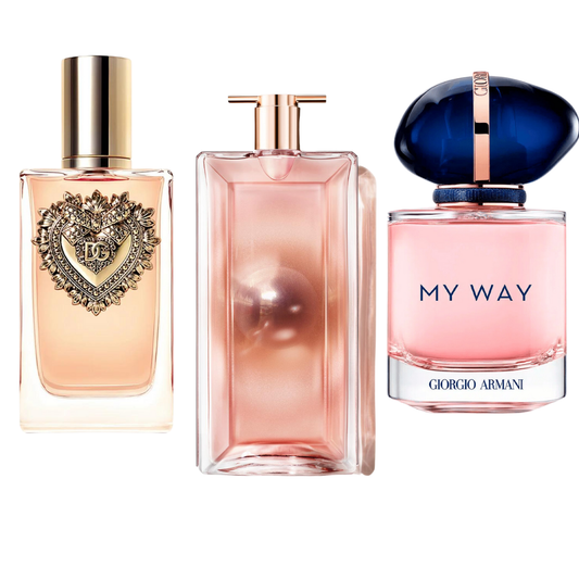 Set di 3 Profumi Devotion, My way e Idôle 100ml